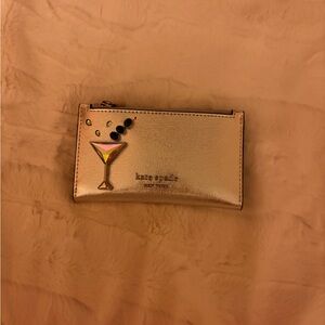 Kate Spade Silver Bifold Wallet